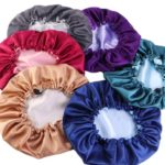 Reversible Satin Bonnet with double layer adjustable size